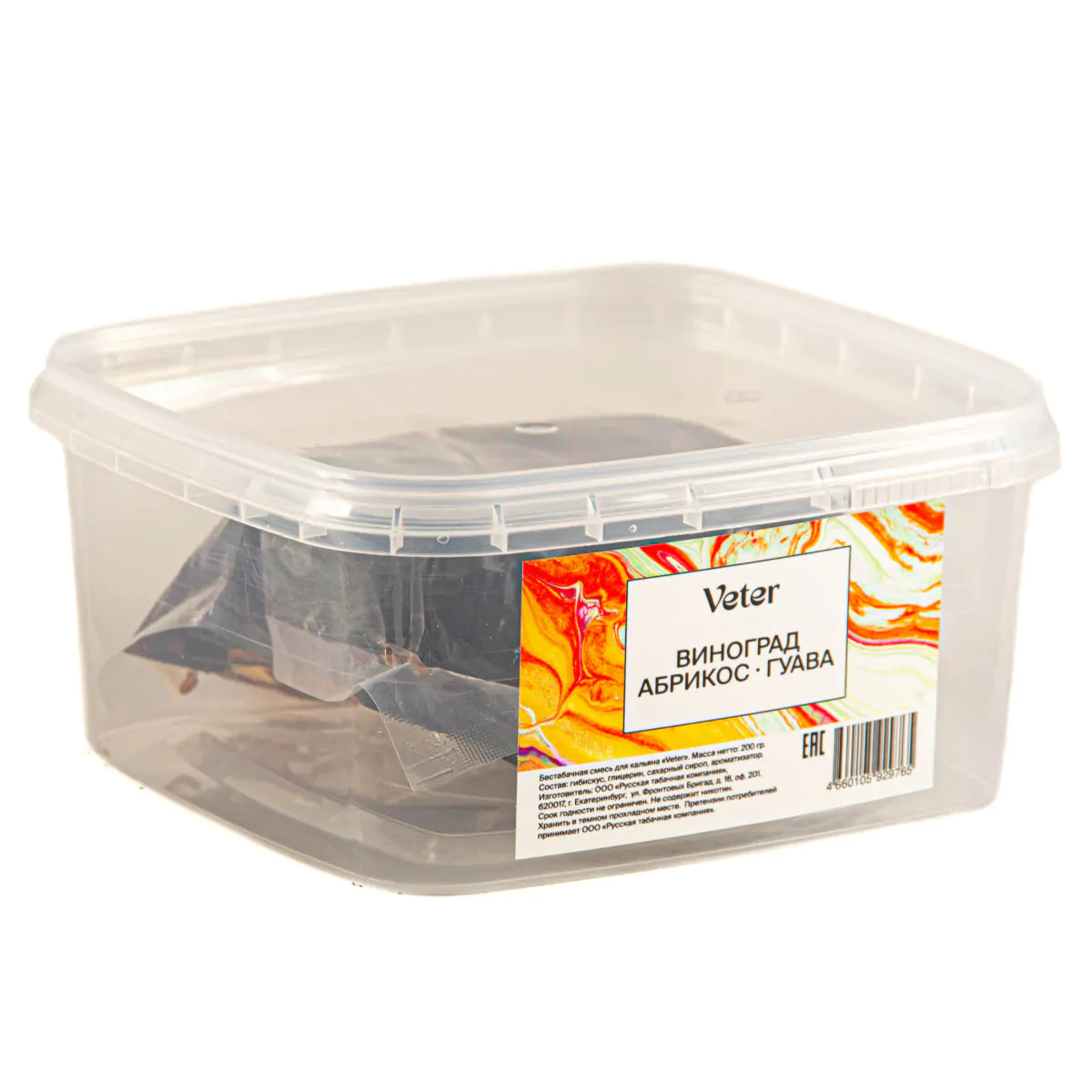 VETER 200 gr (Grapes apricot guava) Tobacco