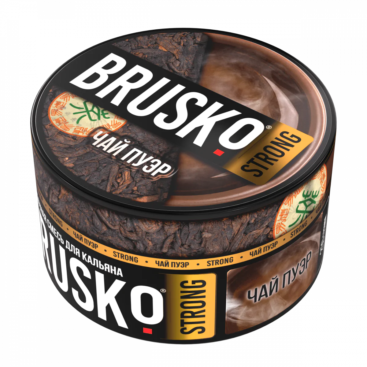 Brusco STRONG 250 gr (Puer Tea) Tobacco