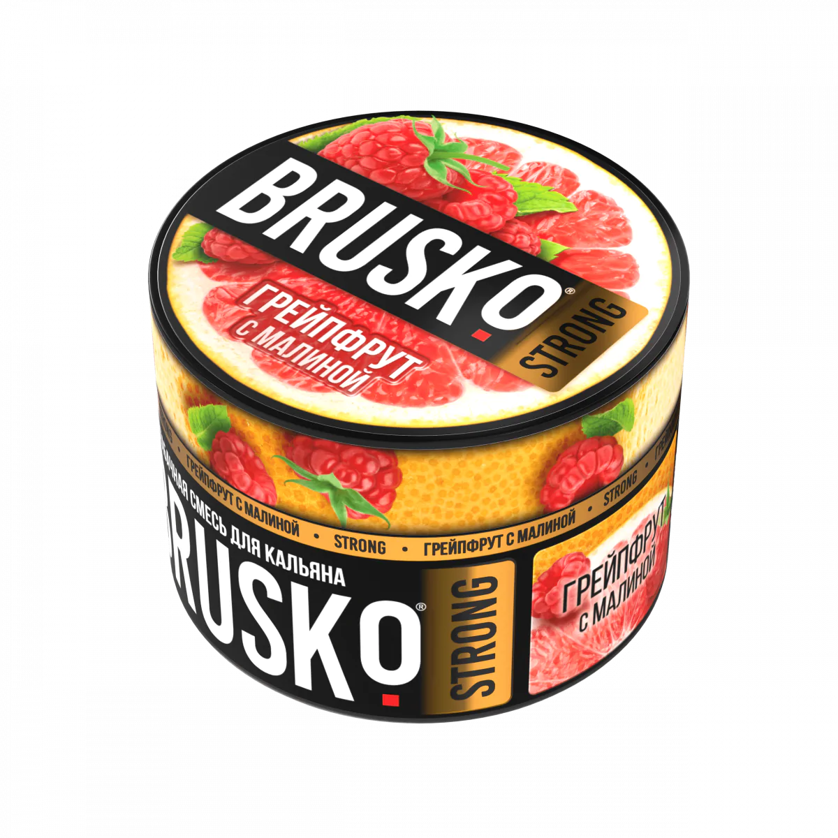 Brusco STRONG 50 gr (Grapefruit with raspberry) Tobacco