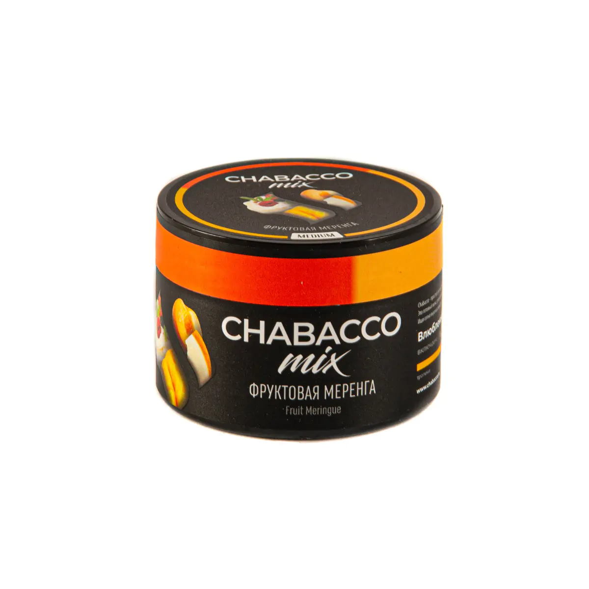 Chabacco Mix MEDIUM 50 gr (Fruit meringue) Tobacco