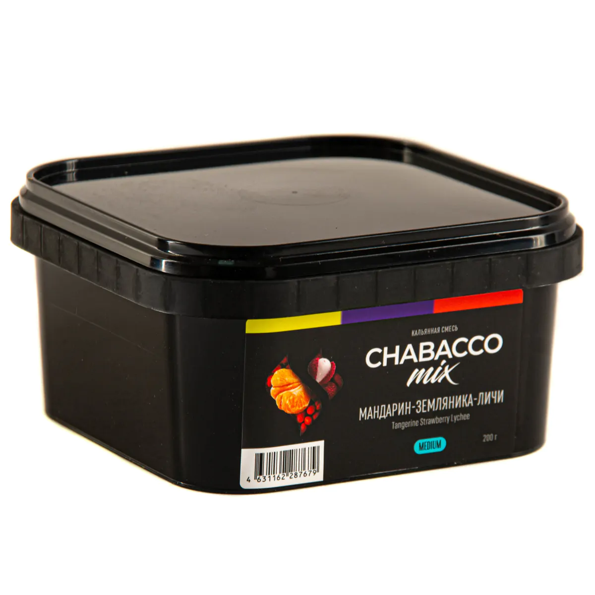 Chabacco Mix MEDIUM 200 gr (Tangerine Strawberry Lychee) Tobacco