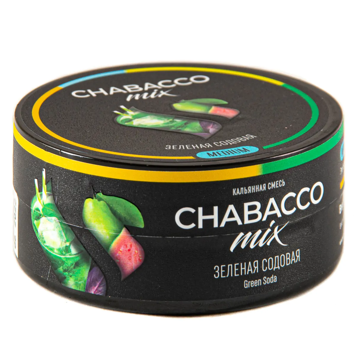 Chabacco Mix MEDIUM 25 gr (Green Soda) Tobacco