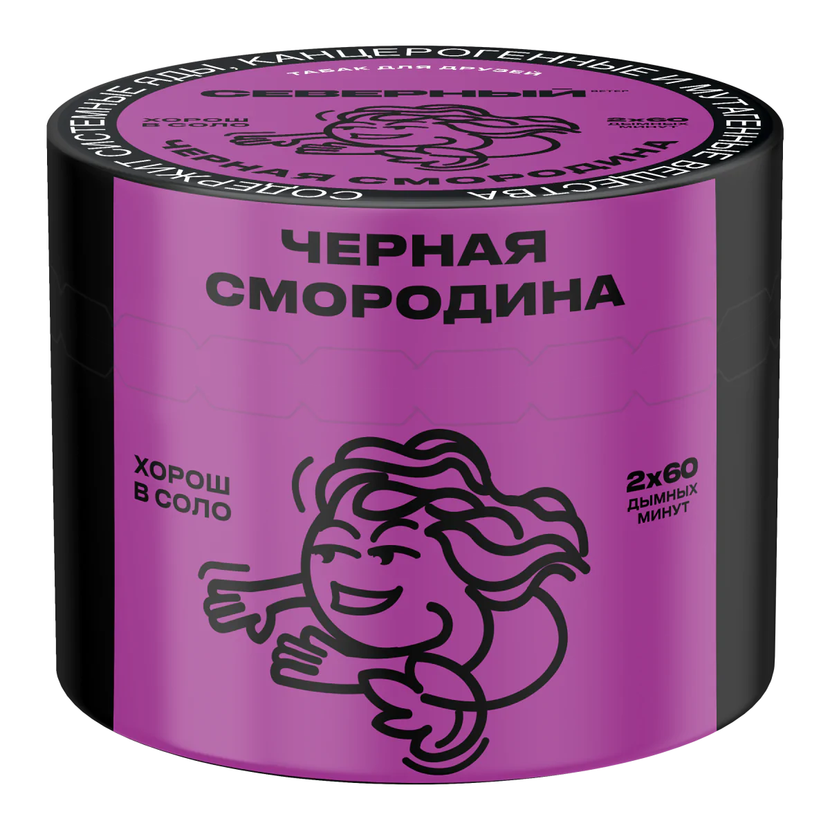 Severniy 40 gr (Blackcurrant) Tobacco