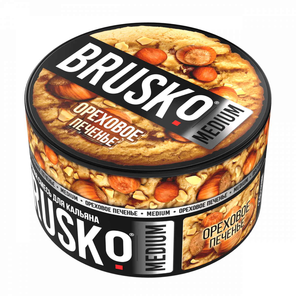 Brusco MEDIUM 250 gr (Nut cookies) Tobacco