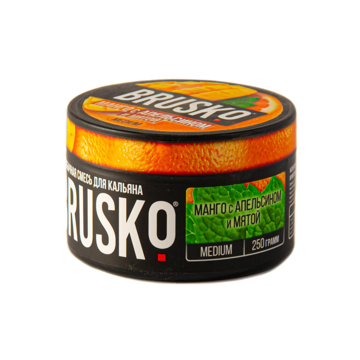 Brusco MEDIUM 250 gr (Mango with orange and mint) Tobacco