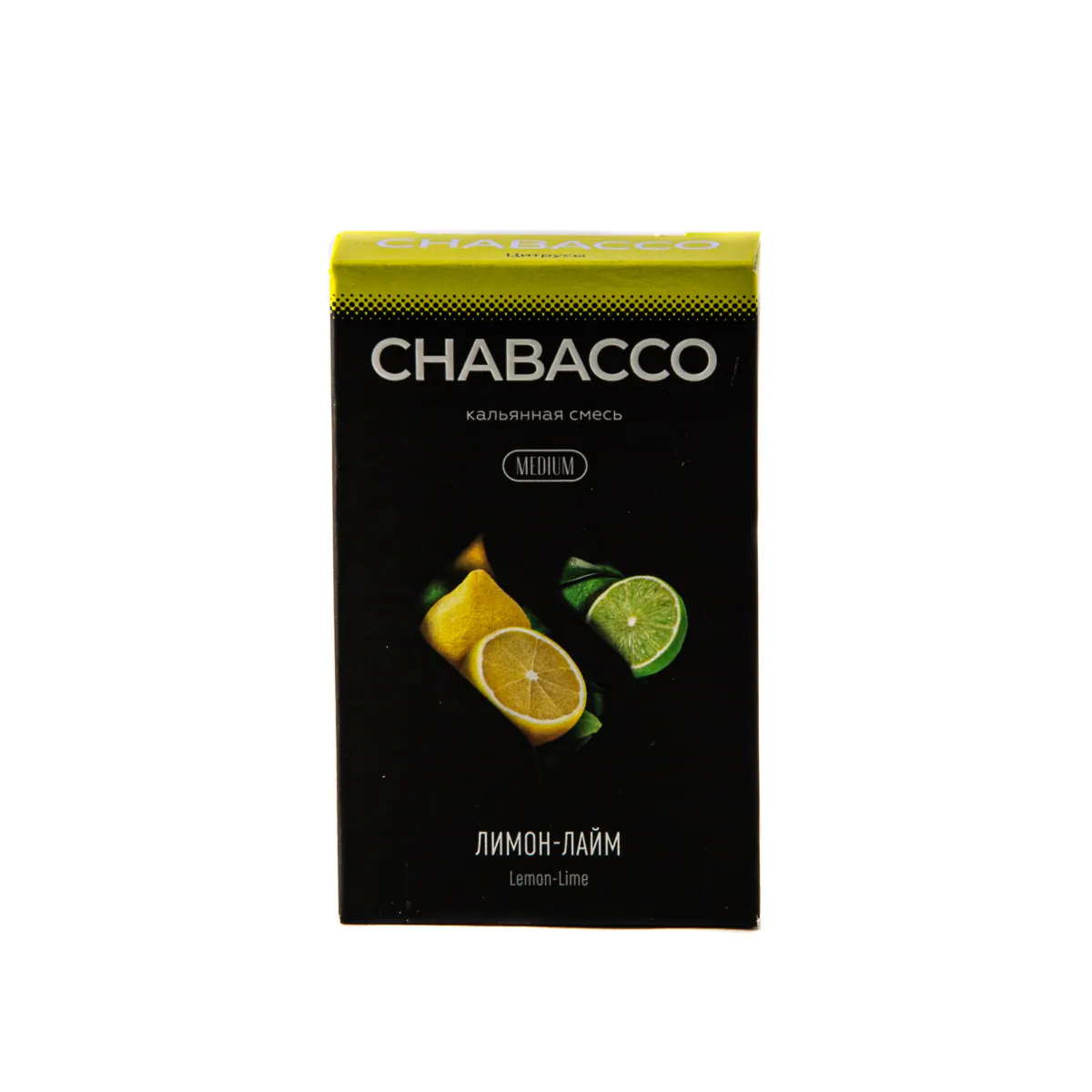 Chabacco MEDIUM 50 gr (Lemon-lime) Tobacco