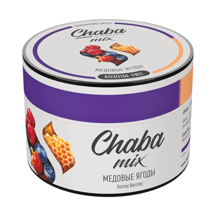 Chaba MIX 50 gr (Honey Berries Nicotine Free) Tobacco