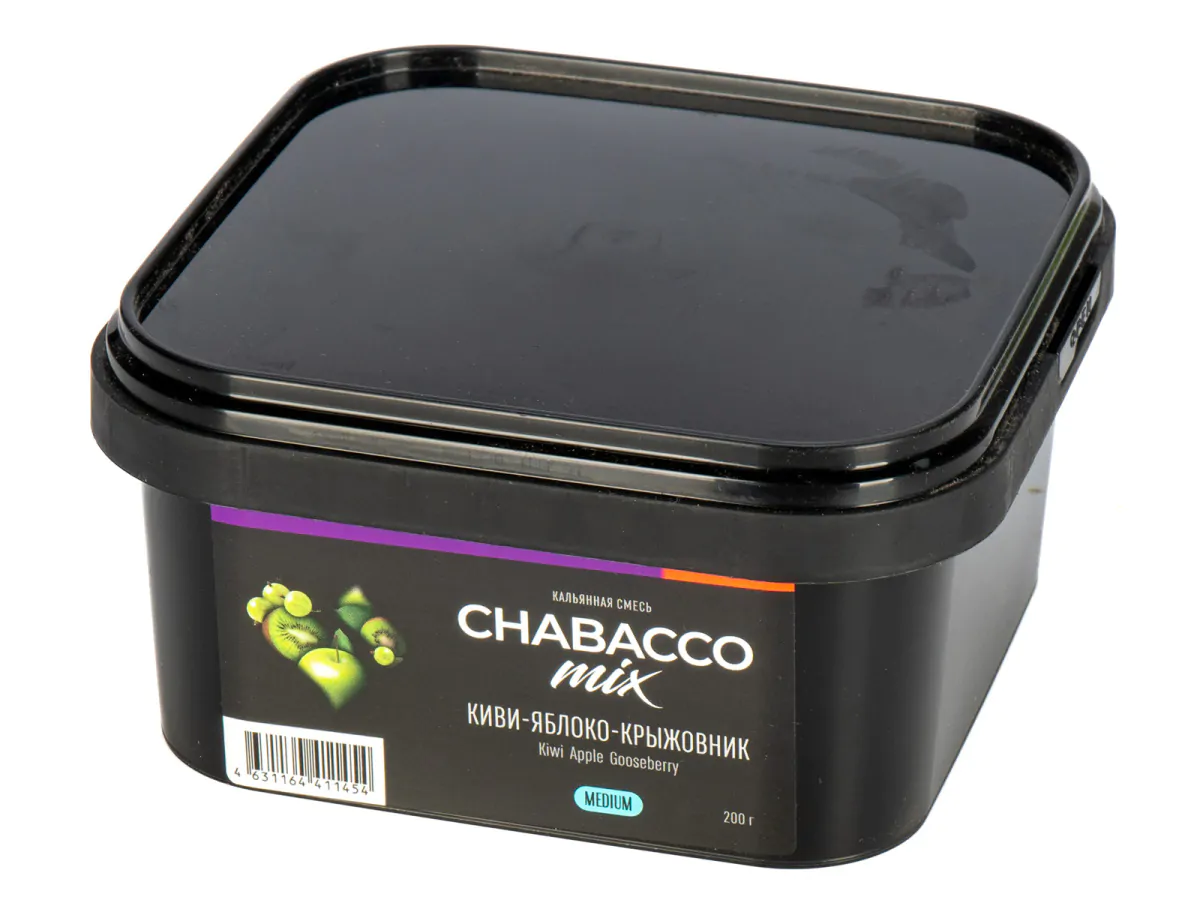 Chabacco Mix MEDIUM 200 gr (Kiwi apple gooseberry) Tobacco