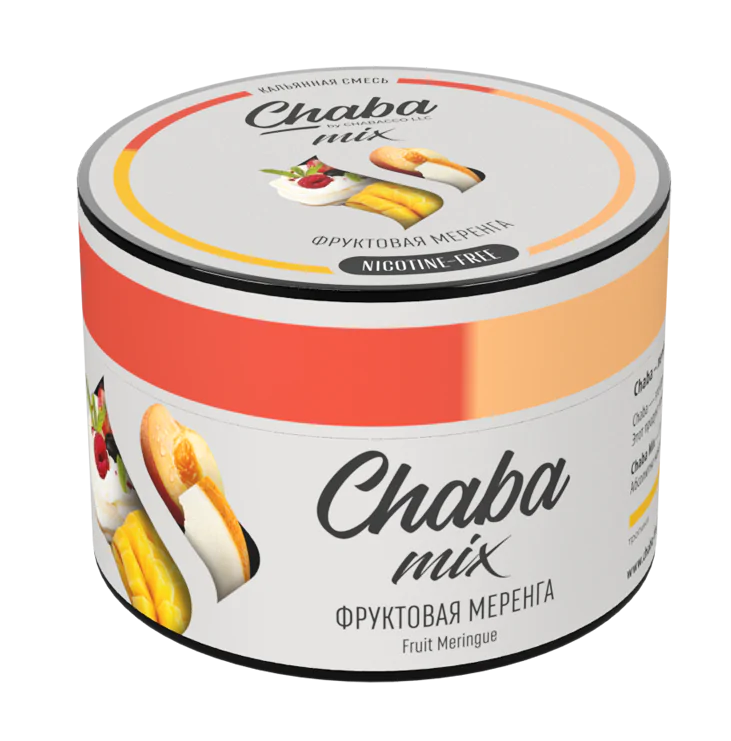 Chaba MIX 50 gr (Fruit meringue Nicotine Free) Tobacco