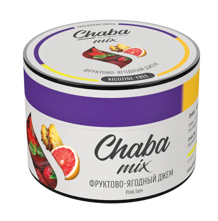 Chaba MIX 50 gr (Fruit and berry jam Nicotine Free) Tobacco
