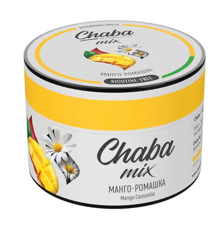 Chaba MIX 50 gr (Mango Chamomile Nicotine Free) Tobacco