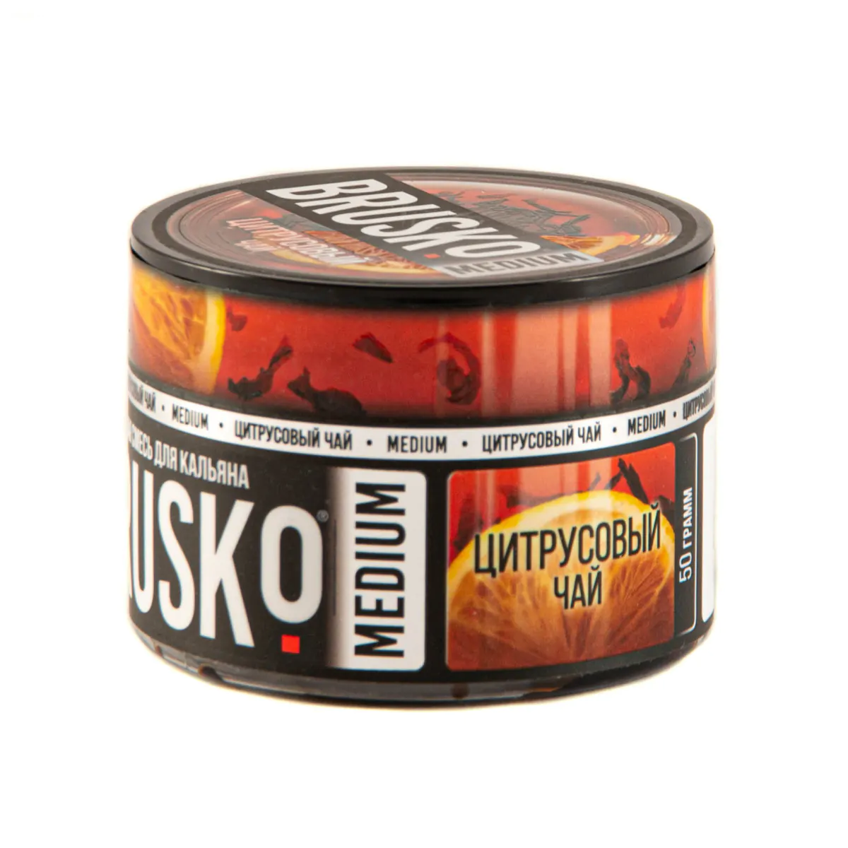 Brusco MEDIUM 50 gr (Citrus tea) Tobacco