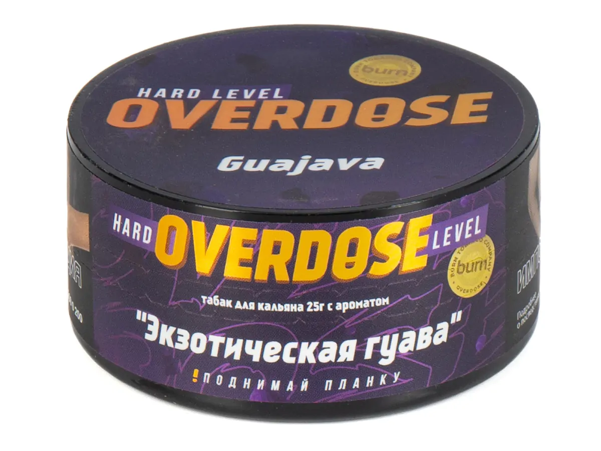 Overdose 25 gr (Guajava) Tobacco