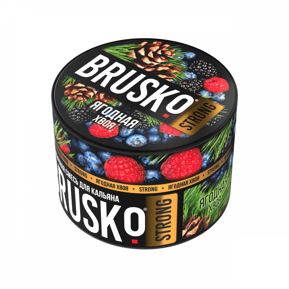 Brusco STRONG 50 gr (Berry pine) Tobacco