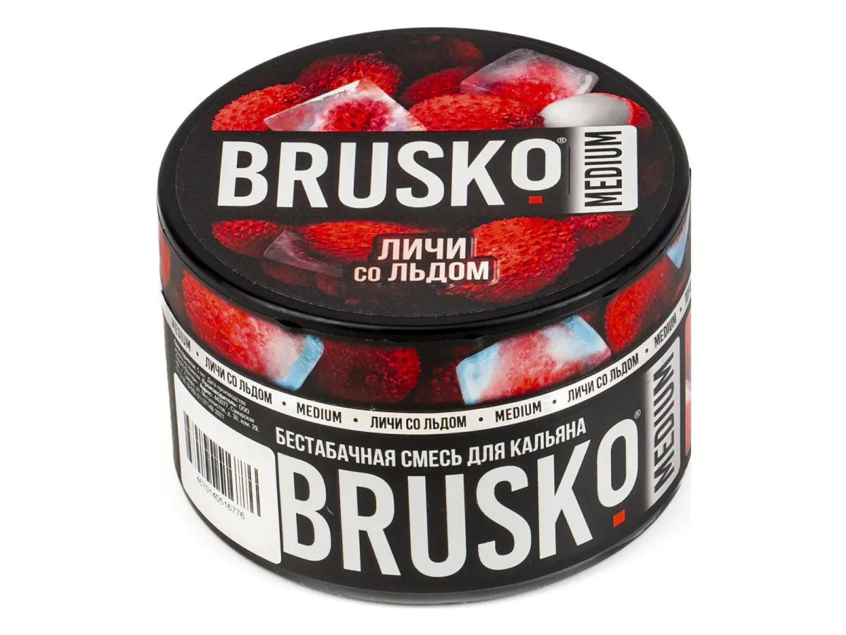 Brusco MEDIUM 250 gr (Lychee with ice) Tobacco