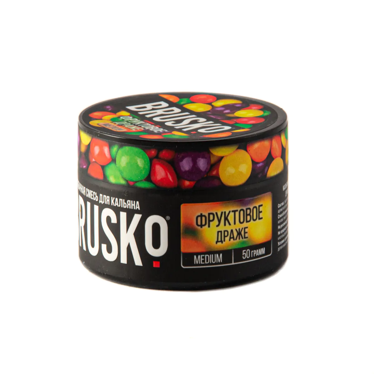 Brusco MEDIUM 50 gr (Fruit dragee) Tobacco