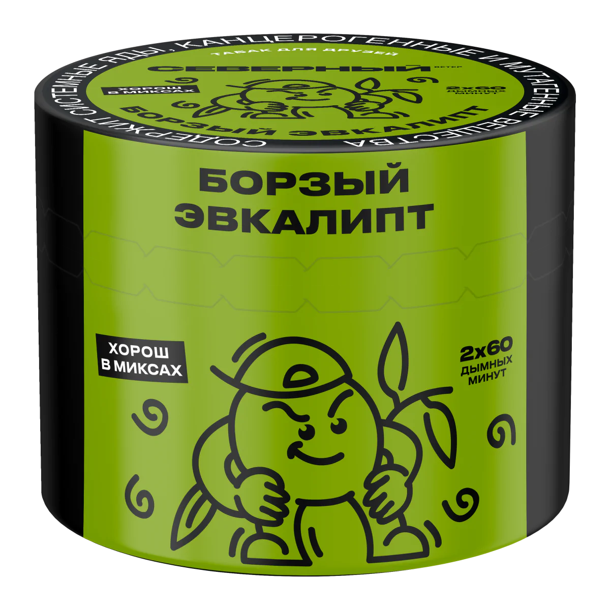 Severniy 40 gr (Greyhound Eucalyptus) Tobacco