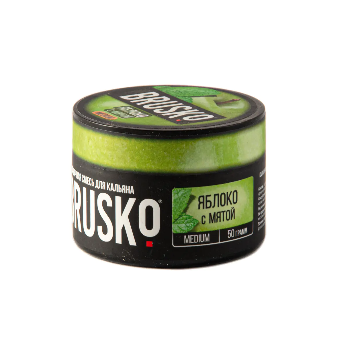 Brusco MEDIUM 50 gr (Apple with mint) Tobacco