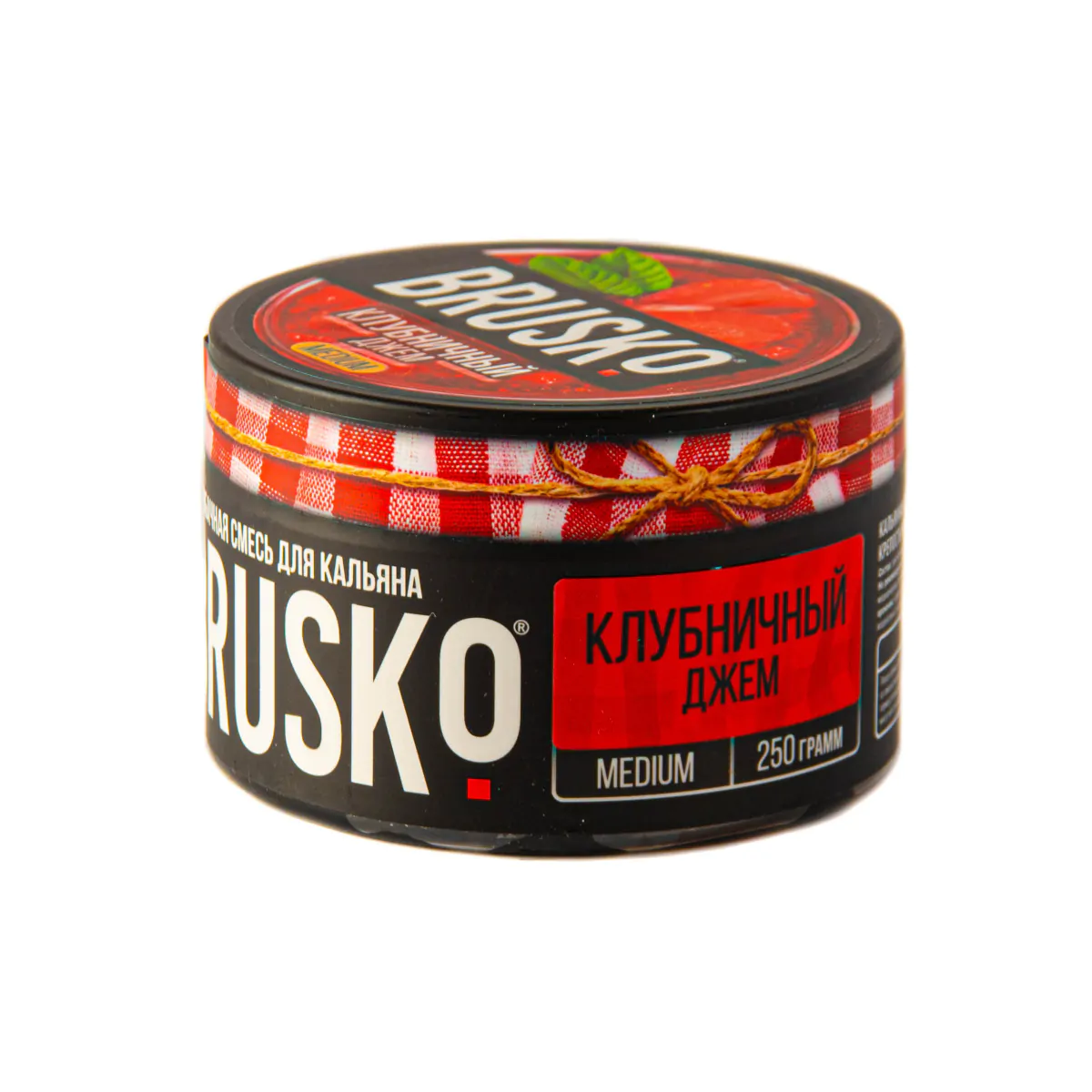 Brusco MEDIUM 250 gr (Strawberry jam) Tobacco