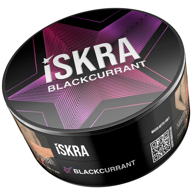 ISKRA 100 gr (Blackcurrant) Tobacco
