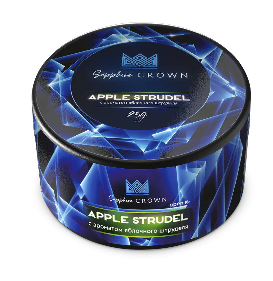 SAPPHIRE CROWN 25 gr (Apple strudel) Tobacco
