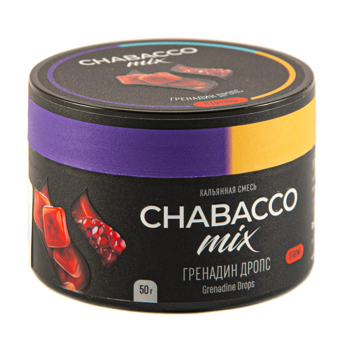 Chabacco Mix STRONG 50 gr (Grenadine drops) Tobacco
