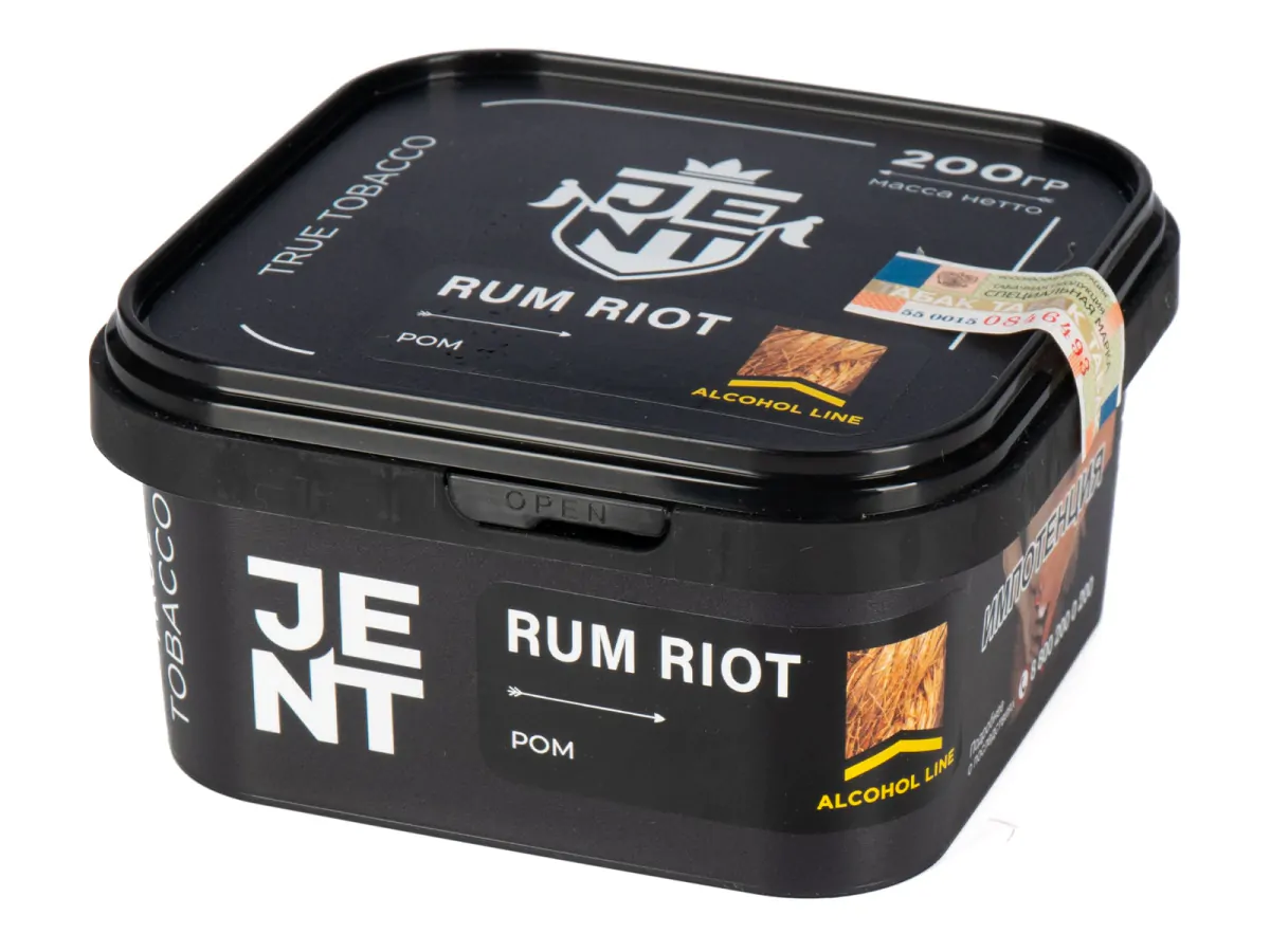 JENT 200 gr (Rum Riot) Tobacco