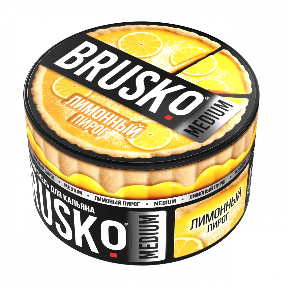Brusco MEDIUM 250 gr (Lemon cake) Tobacco