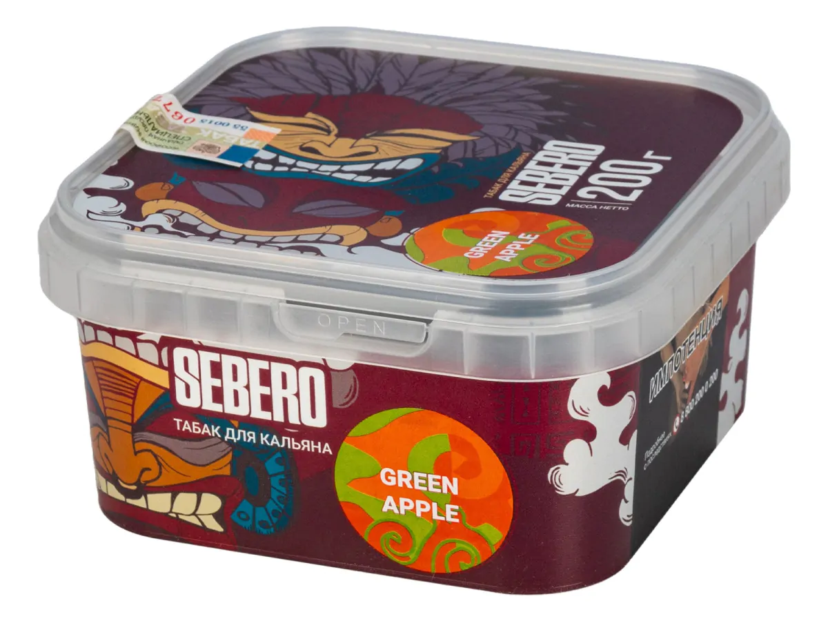 Sebero 200 gr (Green apple) Tobacco