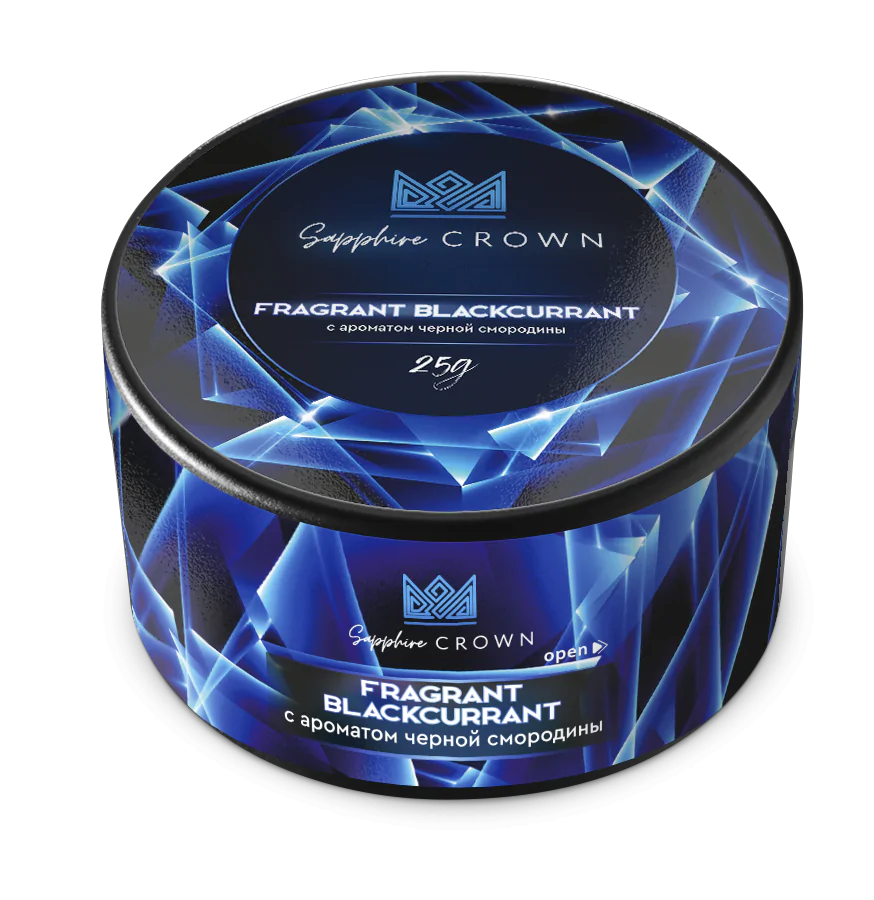 SAPPHIRE CROWN 25 gr (Fragrant blackcurrant) Tobacco