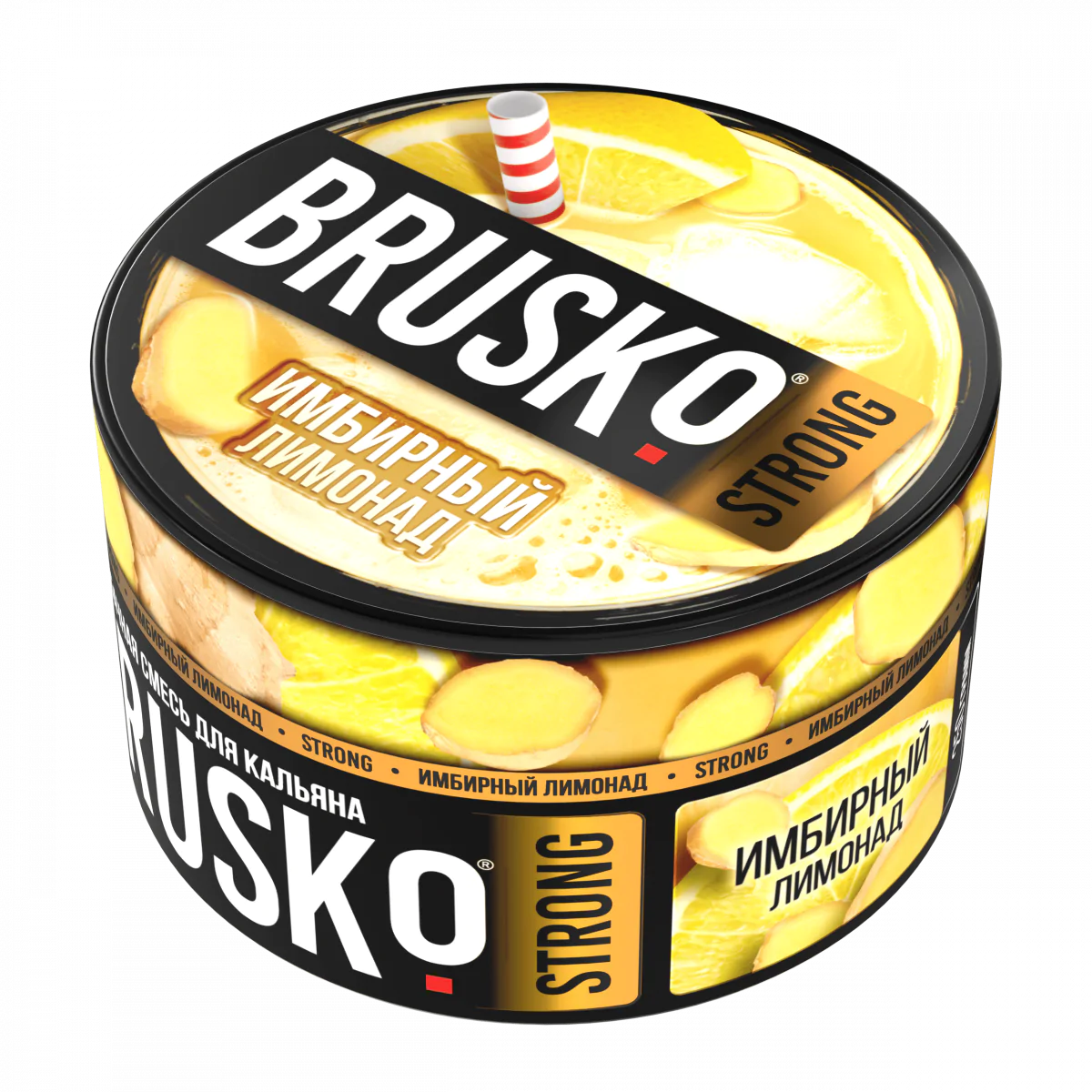 Brusco STRONG 250 gr (Ginger lemonade) Tobacco