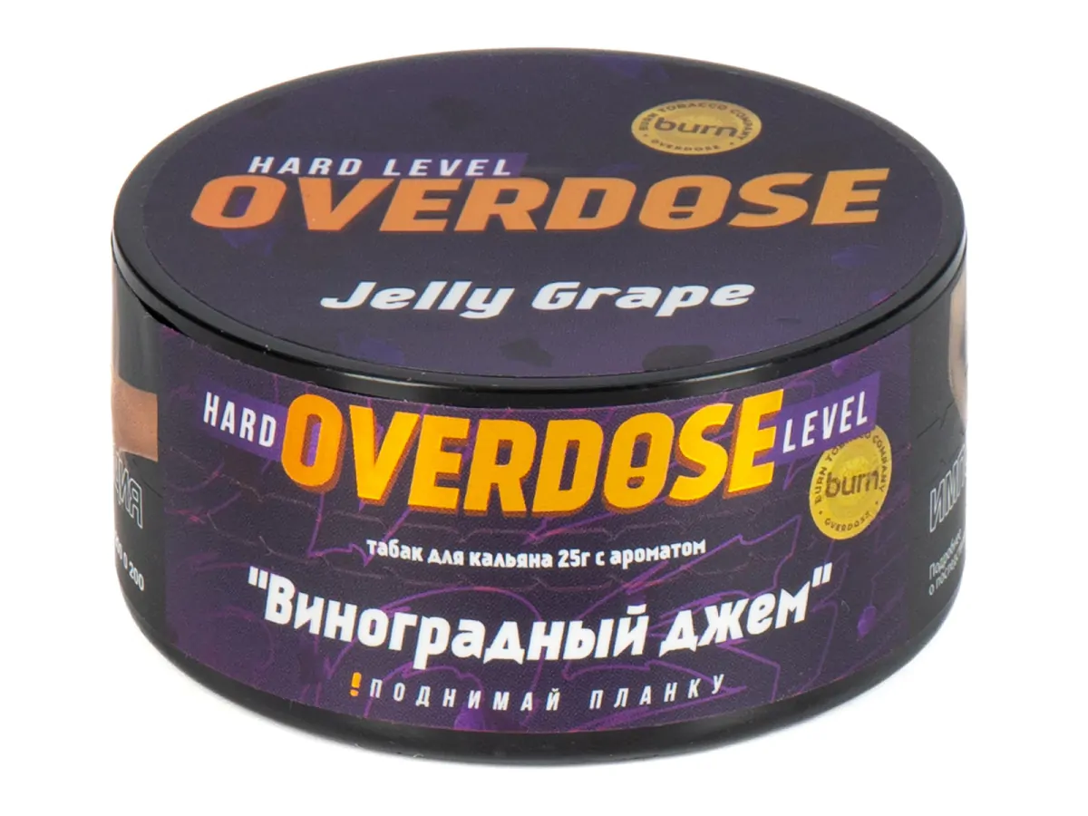 Overdose 25 gr (Jelly Grape) Tobacco