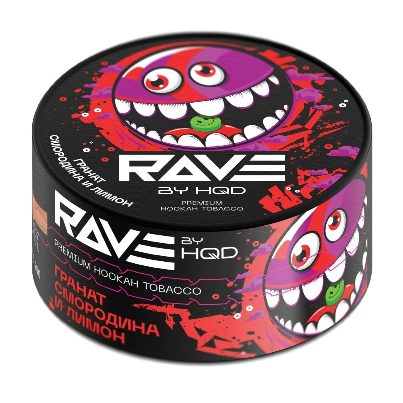 Rave by HQD 25 gr (Granat, Curant And Lemone) Tobacco