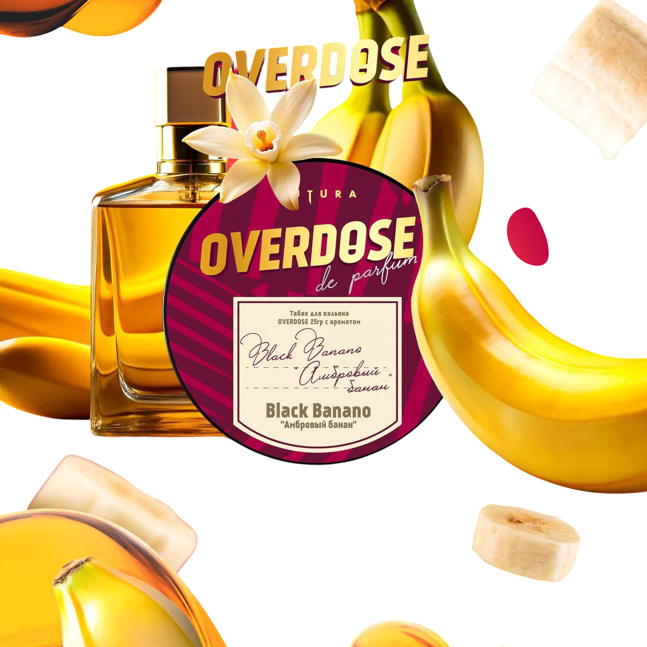 Overdose 25 gr (Black Banano) Tobacco