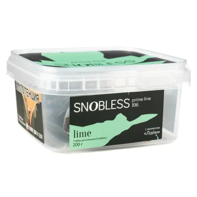 Snobless 200 gr (Lime) Tobacco